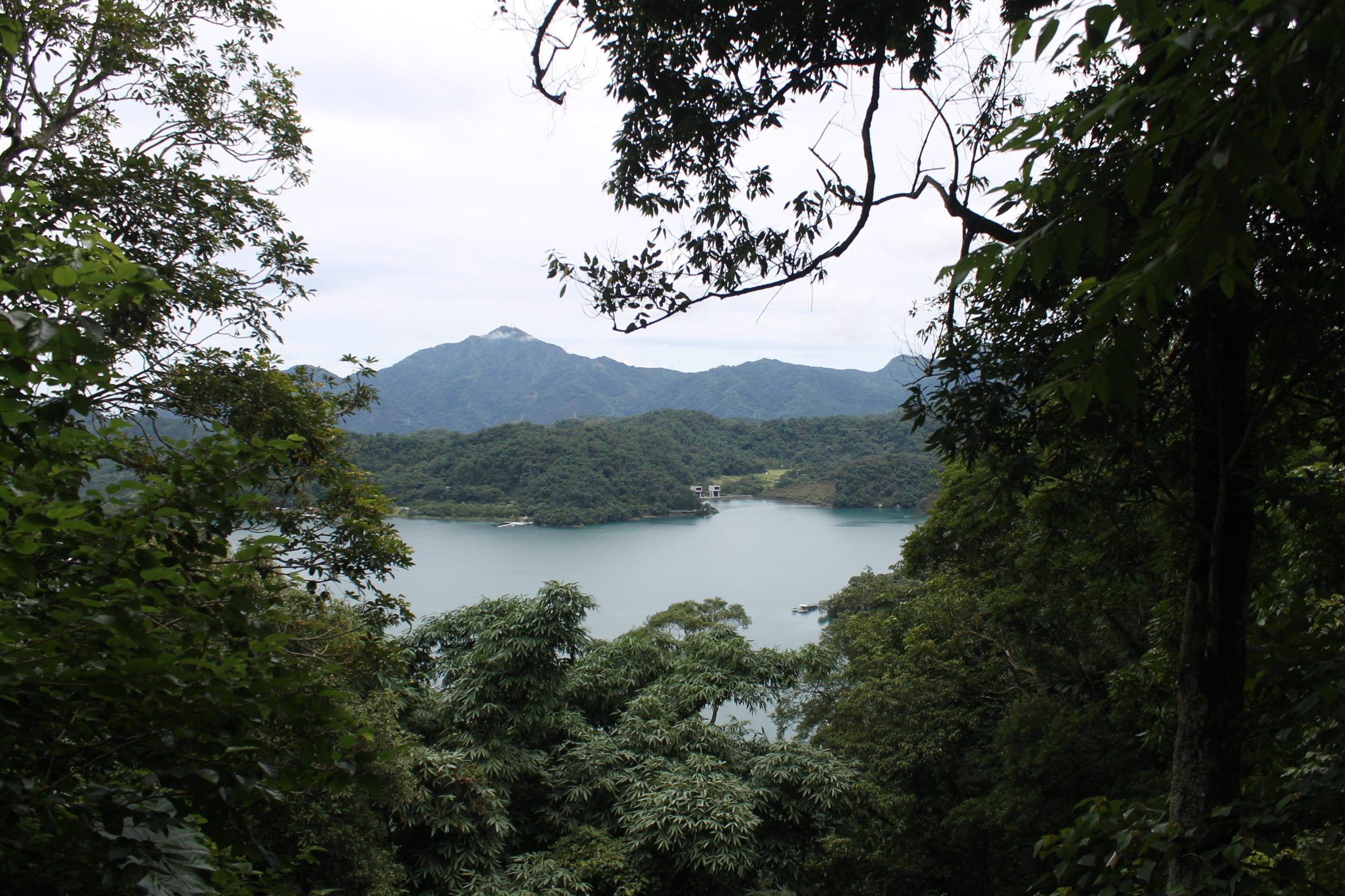 Sun Moon Lake from the Ci’en Pagoda trail